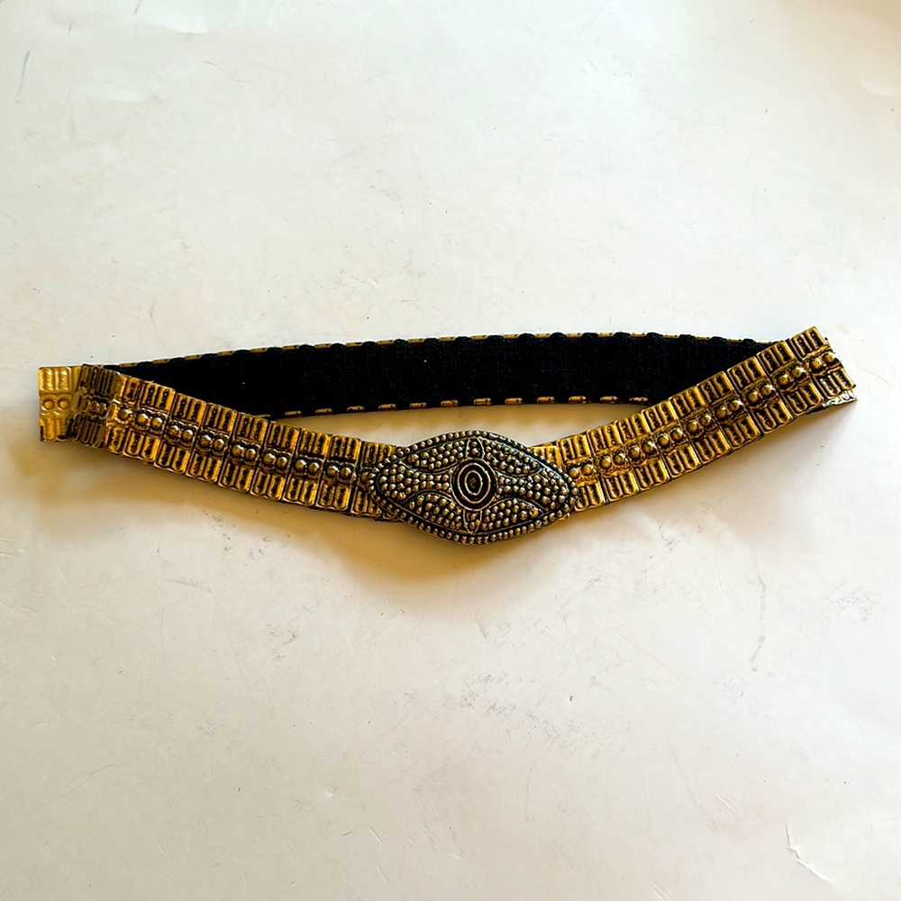 Vintage Medallion Braided Belt, up to 44.5